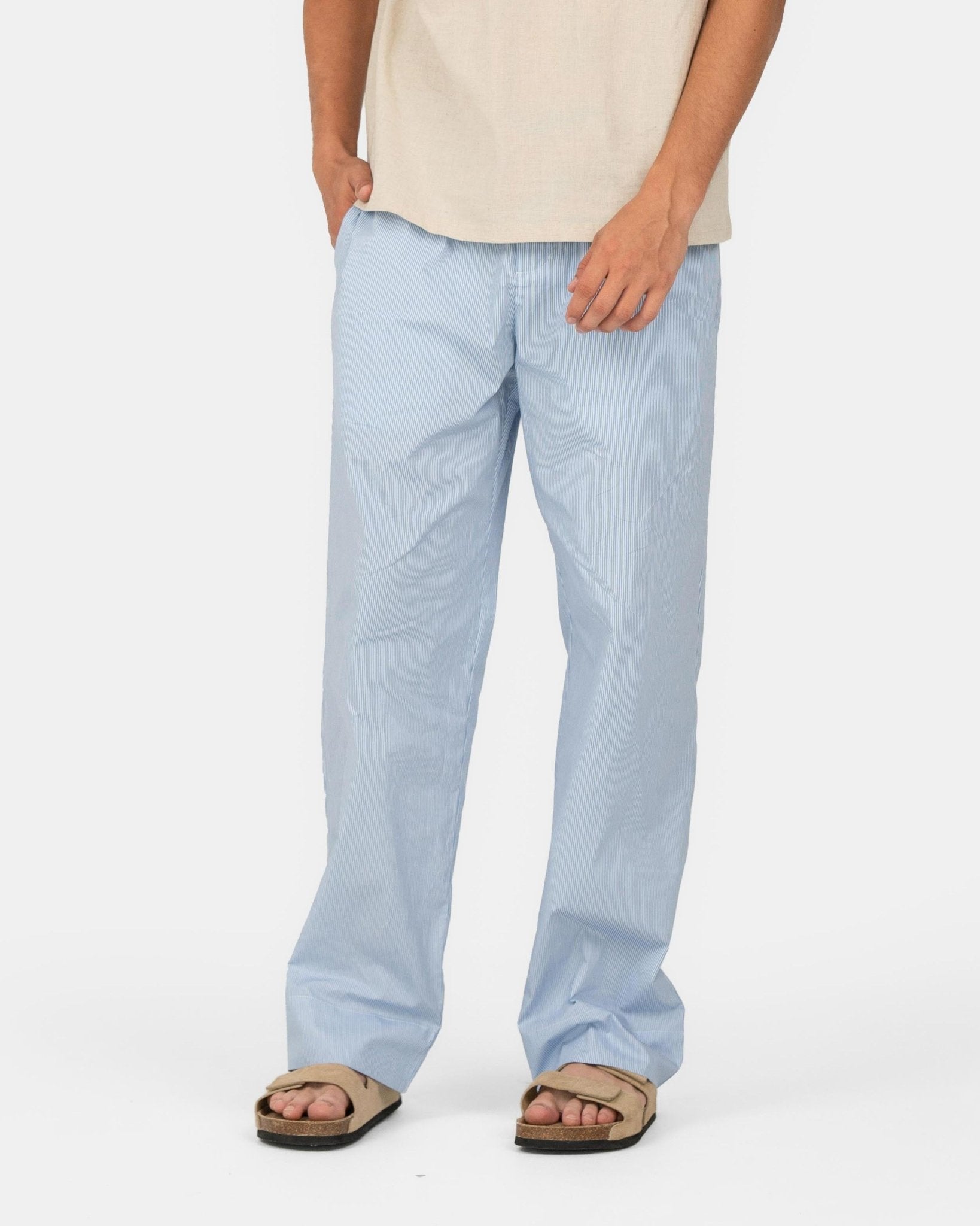 Pyjamas Pants Blå stribet | Skagen - clothing.dk